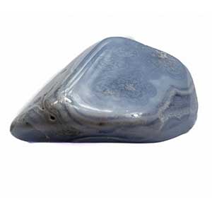 Chalcedon-blau